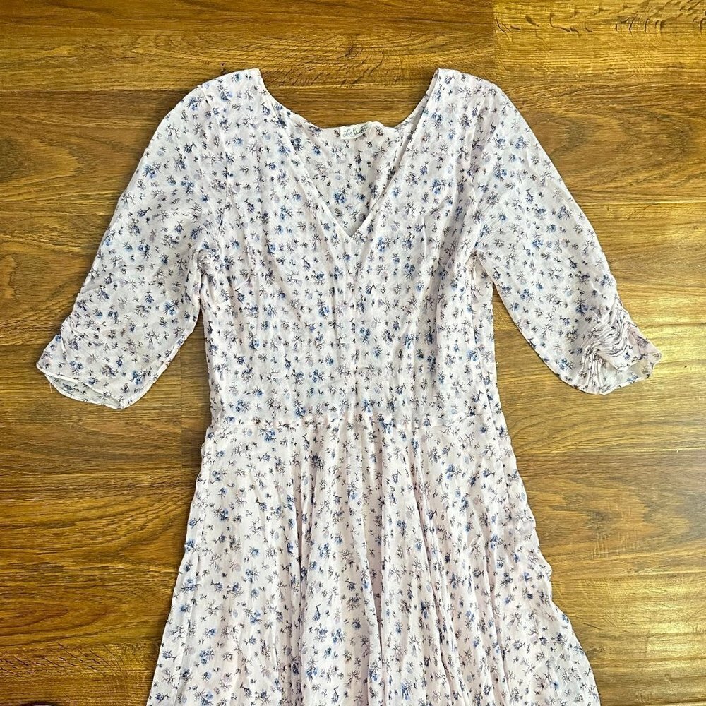 Loveshackfancy Larissa silk blend floral maxi dress - Picture 5 of 8